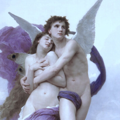 «O rapto de Psiquê» (1895), William-Adolphe Bouguereau