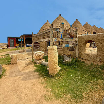 Traditional beehive houses of Harran, Turkey, an ancient Mesopotamian settlement