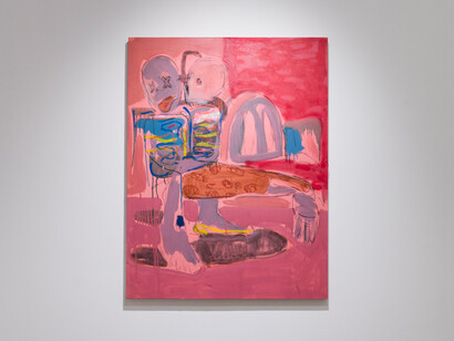 Gresham Tapiwa Nyaude, Alter ego, exhibition view. Courtesy of Vanguard Gallery