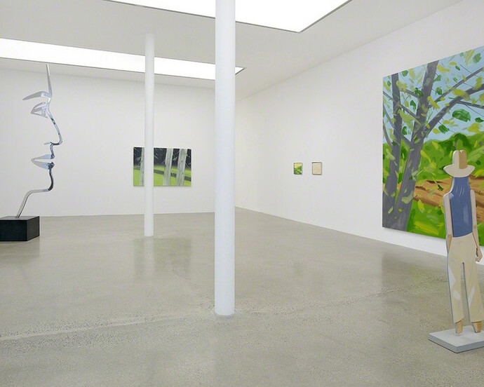 Alex Katz. Courtesy of Timothy Taylor