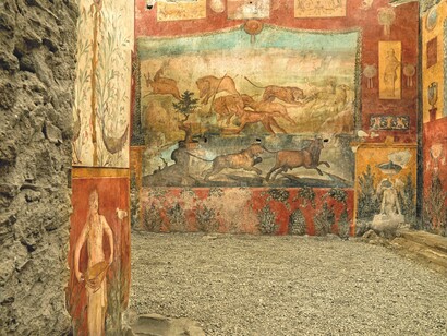 Interno Pompeiano, Casa dei Ceii. © Luigi Spina