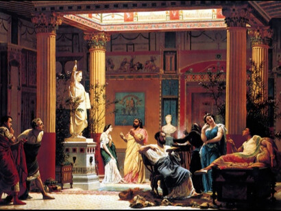 Gustave Boulanger. The Flute Concert