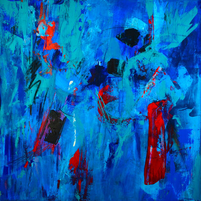 Cristina Guriérrez, Pintura (detalle)