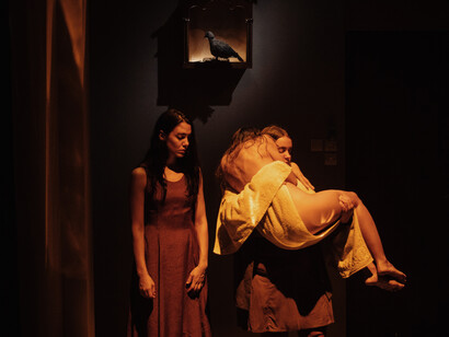 Mario Banushi, Good bye Lindita, veduta della performance. Cortesia della Biennale di Venezia