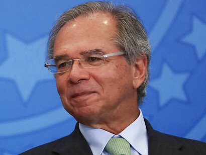 Paulo Guedes, ministro de Economía, en una cartera ministerial que absorbió los ministerios de Hacienda, Planificación, Presupuesto y Gestión e Industria, Comercio Exterior y Servicios, además de algunas áreas del ministerio de Trabajo