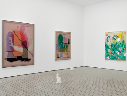 Florian Meisenberg and David Renggli. Courtesy of Wentrup Gallery
