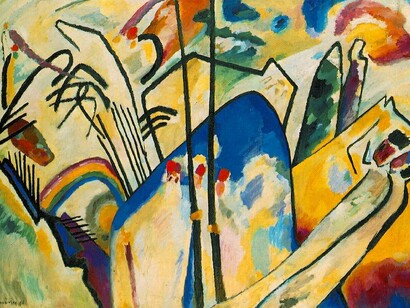 Vassily Kandinsky, Composición 4, 1911