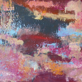 Marie-Claire Kramer, Fire, 15” x 21.5”, Oil on Canvas, Courtesy of Agora Gallery 