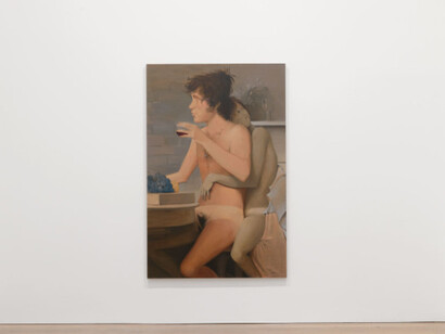 Lisa Yuskavage, Exhibition view. Courtesy of David Zwirner