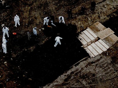 No hay morgue para tantos cadáveres: fosas comunes en Nueva York