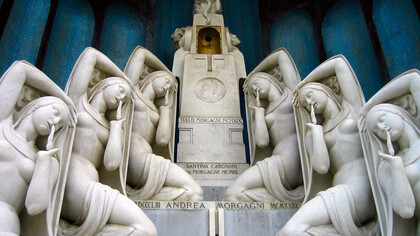 Tomba Morgagni, Cimitero Monumentale di Milano