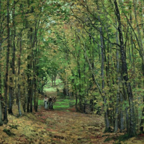 Camille Pissarro

El bosque de Marly, 1871

Óleo sobre lienzo. 45 x 55 cm
© Museo Nacional Thyssen-Bornemisza, Madrid