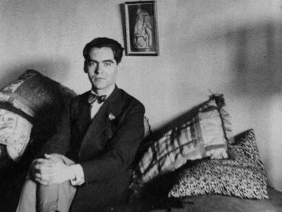 Federico García Lorca nella sua casa