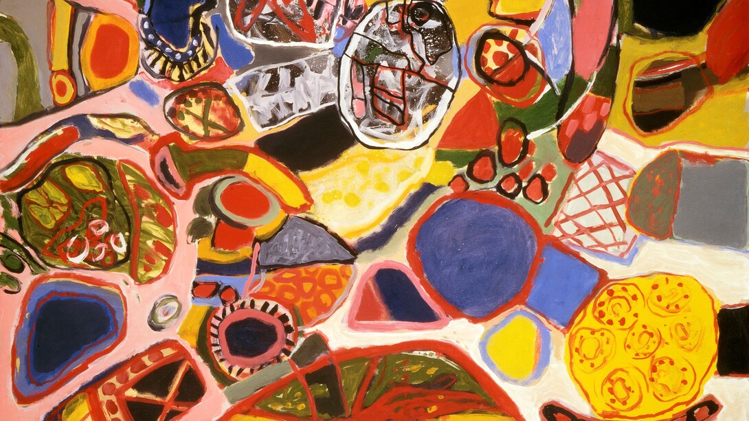 Guillaume Corneille. La grande sinfonia solare. 1964. 129,6 x 162 cm