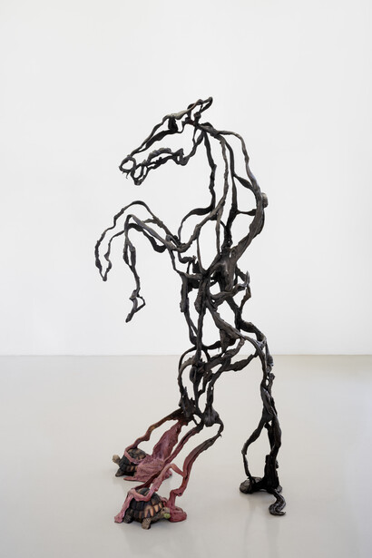 Raphaela Vogel, Stop! (The infinite regress), ausstellungsansicht. Mit freundlicher genehmigung der Galerie Meyer*Kainer