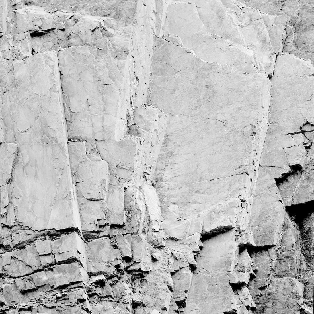 Andrew Buck, Rockface 17, 43 x 43 inches, pigment prints, edition of 5