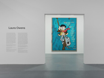 Laura Owens. Courtesy of MOCA