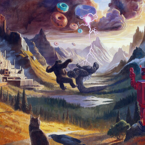 Eric Joyner, Someday world. Courtesy of Corey Helford Gallery 