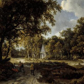 Meindert Hobbema, Wooded Landscape