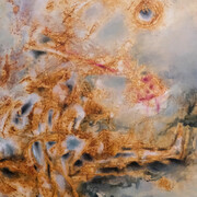 Rizka Azizah Hayati, Lunar rhythm (detail), 2026. Courtesy of Baik Art