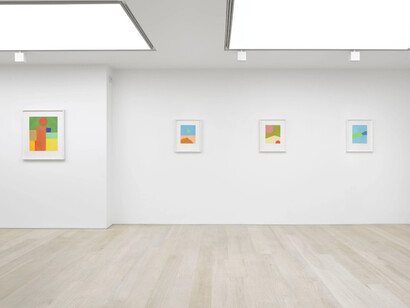 Etel Adnan. Courtesy of Alan Cristea Gallery