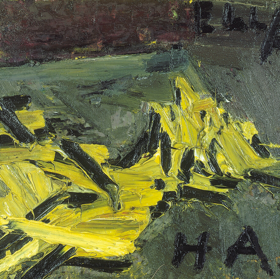 Frank Auerbach, E.O.W. Reclining, 1970 © Frank Auerbach, courtesy Marlborough Fine Art