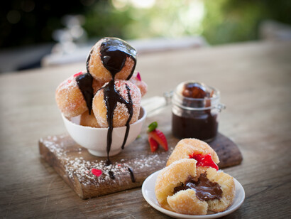 Chocolate Beignets 