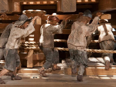 Life on board, exhibition view. Courtesy of The Vasa Museum