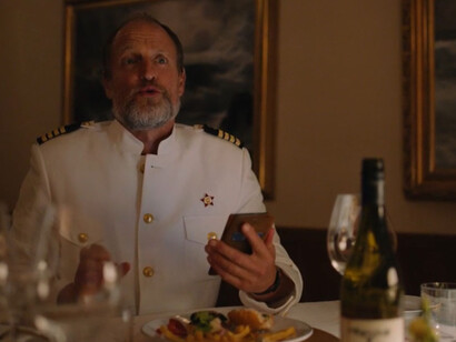 L’attore statunitense, Woody Harrelson uno dei protagonisti del film "Il triangolo della tristezza"