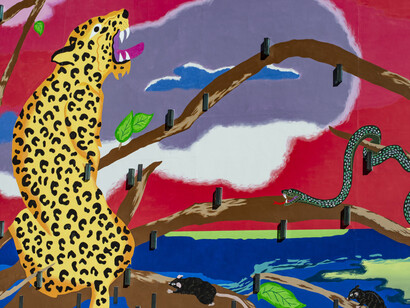 Manik Raj Nakra, Man who fell to Earth, exhibition view. Courtesy of The Contemporary Austin