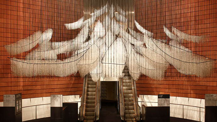 Shiota Chiharu. Courtesy of Mori Art Museum