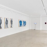 Mátyás Fusz, The human body, for machines, exhibition view. Courtesy of Kisterem Gallery