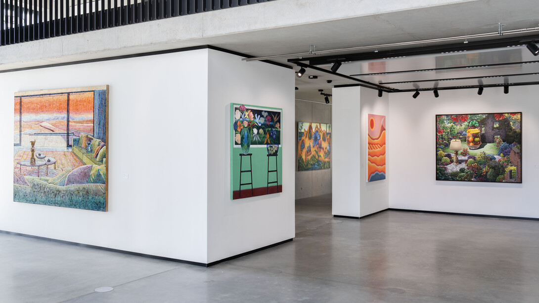 Verschiedene künstler:innen, Where Earth meets sky, ausstellungsansicht. Mit freundlicher genehmigung der König Galerie