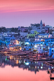Sunset at Ajmer  