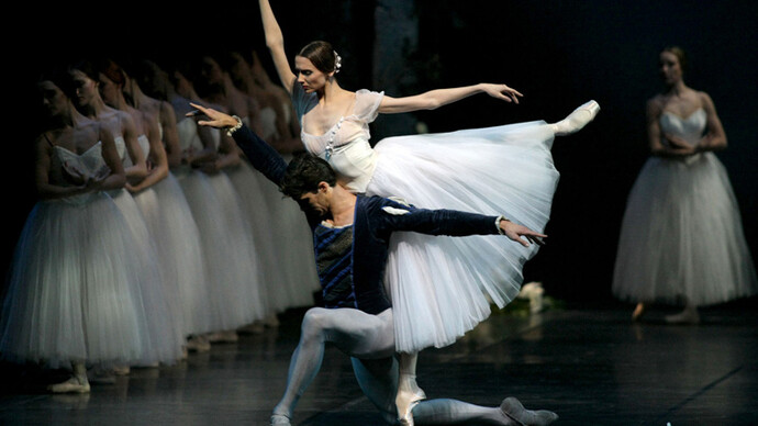 Svetlana Zakharova e Roberto Bolle