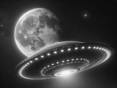 UFOs are considered to be round, and that is why it has a name of "flying saucer"