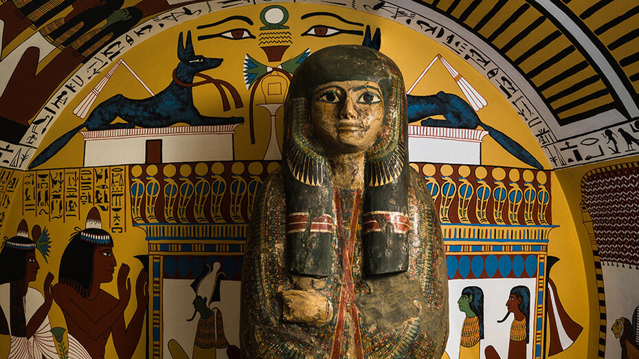 Walton Hall of Ancient Egypt. Courtesy of Carnegie Museum of Natural History