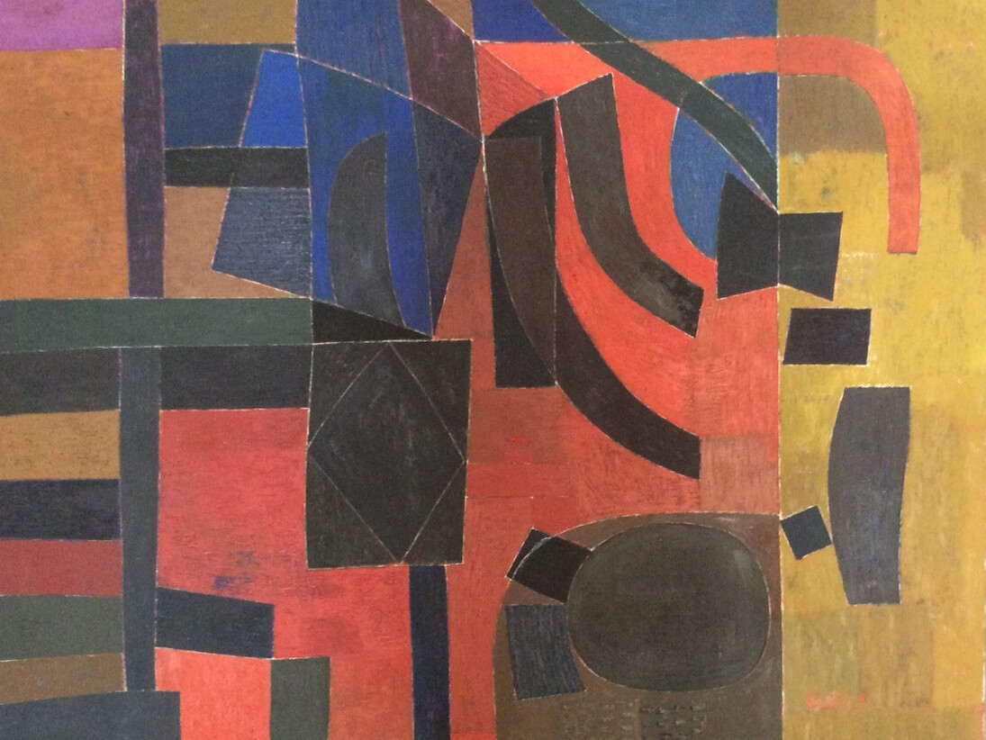 Miyoko Ito, Kingston, 1967, Oil on canvas, 38" x 47"