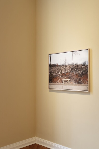 Neriman Polat, Groundless, exhibition view. Courtesy of Zilberman Gallery