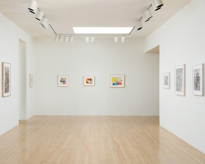Richard Diebenkorn, Exhibition view. Courtesy of L.A. Louver