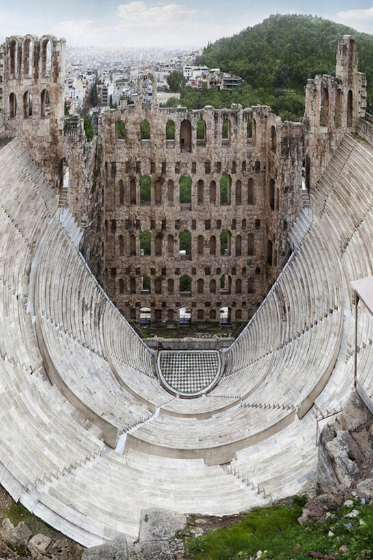 Sangbin IM, "Acropolis," 2015, lambda print. Courtesy of RYAN LEE, New York.
