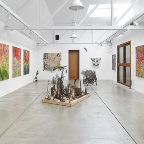 Saif Azzuz, Aiy-ye-kwee’, exhibition view. Courtesy of Anthony Meier