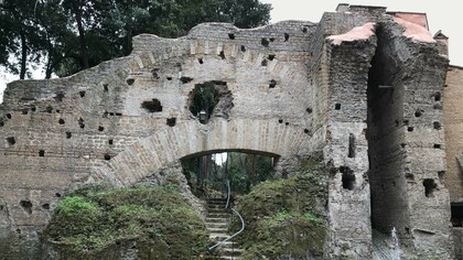 Il complesso della Serra Moresca a Villa Torlonia ha riaperto al pubblico, foto Simonetta Sandri