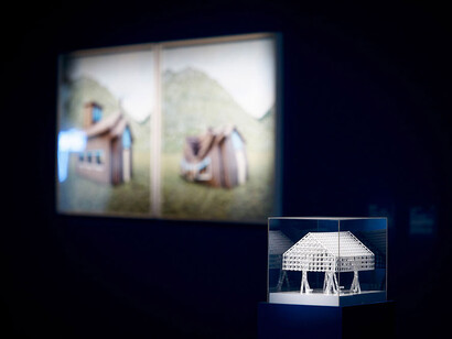 Vari artisti, The large glass, vista della mostra. Per gentile concessione del Maxxi