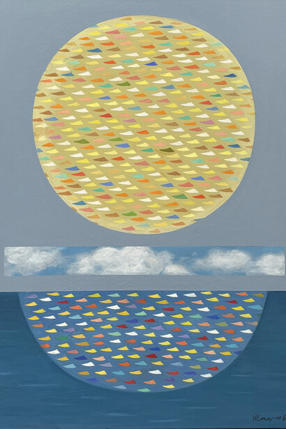 Yeong-Hi Paik, Reflections of our lives (detail). Courtesy of Kate Oh Gallery