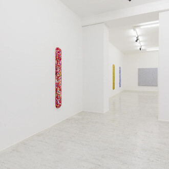 John Torreano, 2025 space: looking in looking at, exhibition view. Courtesy of Thomas Brambilla Gallery