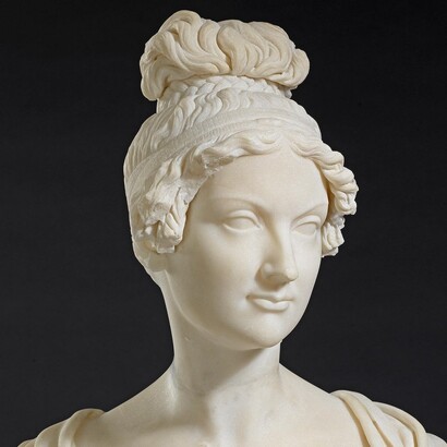 Heinrich Maximilian Imhof, Marchesa Marianna Florenzi, 1833. Neue Pinakothek, Monaco di Baviera, Germania
