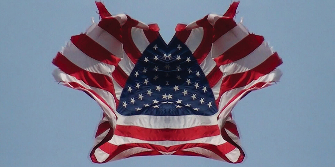 Stefano Cagol, ‘Stars & Stripes. Redouble’, 2013, NYC, HD video, Blu-ray, 11’ 14" looped. Courtesy Canepaneri, Milan