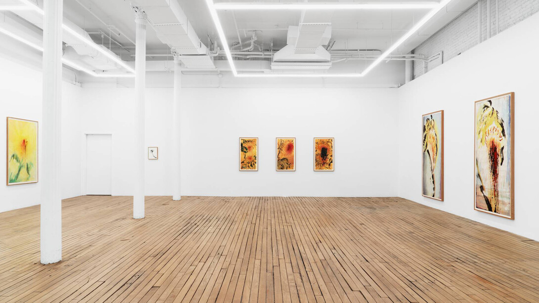 Kyung-Me, I, sunflower, exhibition view. Courtesy of Bureau