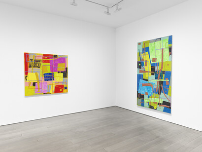 Trudy Benson, Im/Material, exhibition view. Courtesy of Miles McEnery Gallery